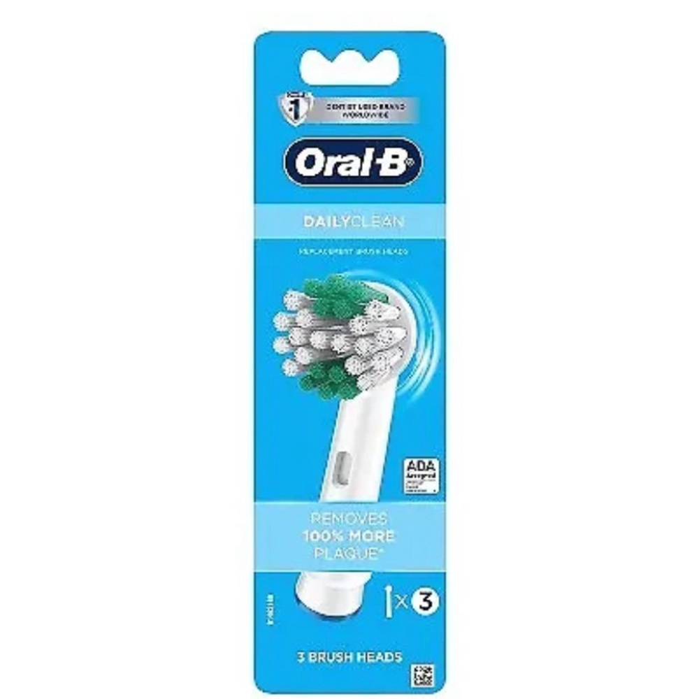 Oral-B Daily Clean Electric Toothbrush Refill Heads - 3ct